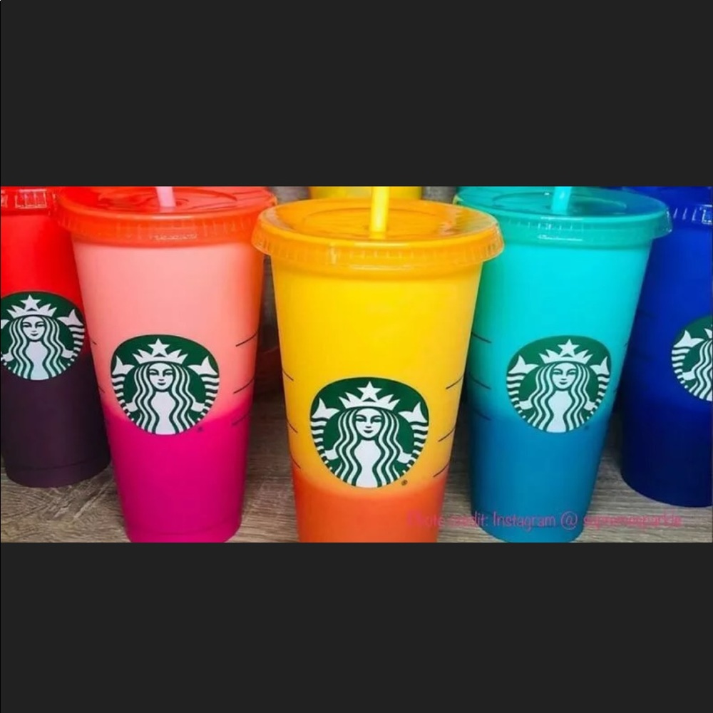 STARBUCKS Color Changing Cups